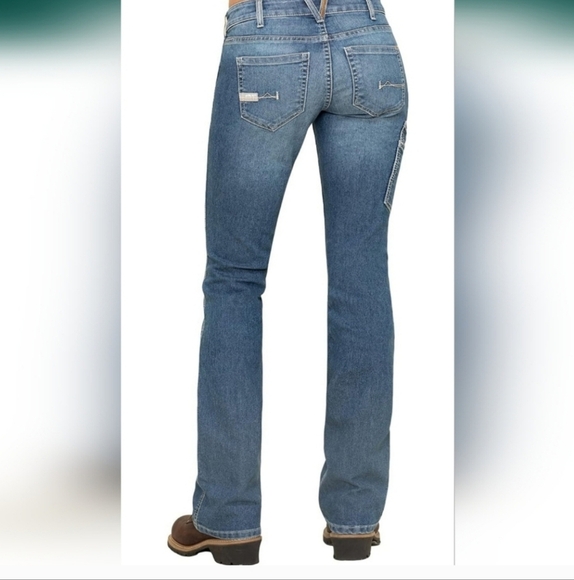 ARIAT REBAR MID RISE BOOT. NWT. 33R. STRETCH WOMENS. WORK - Picture 2 of 14